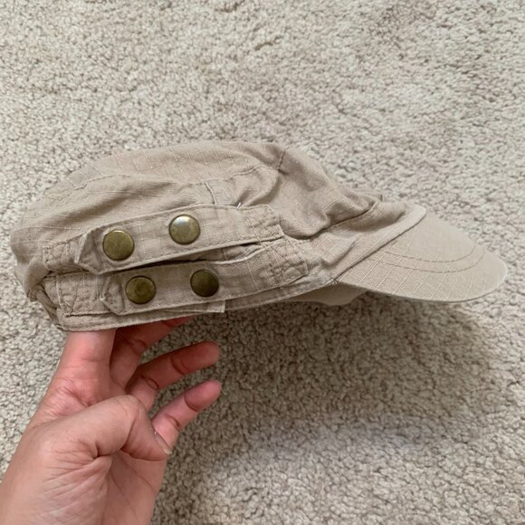 100% Cotton Button Hat Unisex - Picture 1 of 6